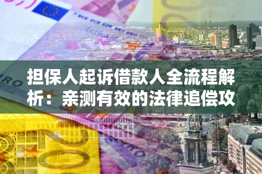武汉担保人起诉借款人全流程解析：亲测有效的法律追偿攻略