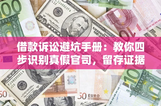 武汉借款诉讼避坑手册：教你四步识别真假官司，留存证据不踩雷