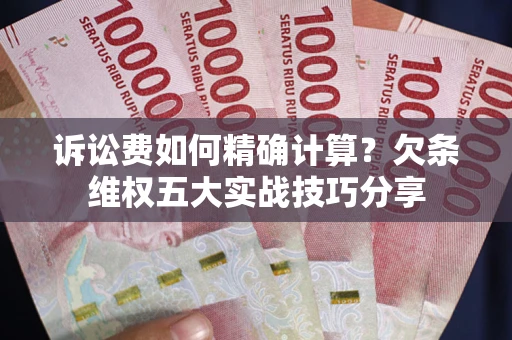 武汉诉讼费如何精确计算？欠条维权五大实战技巧分享
